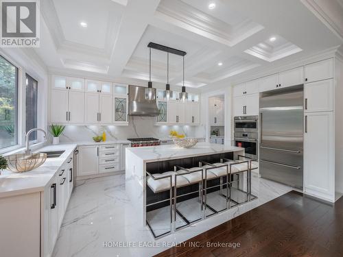 34 Brooklawn Avenue, Toronto, ON - Indoor Photo Showing Kitchen With Stainless Steel Kitchen With Double Sink With Upgraded Kitchen