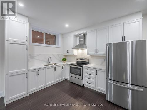 34 Brooklawn Avenue, Toronto (Cliffcrest), ON - Indoor Photo Showing Kitchen With Stainless Steel Kitchen