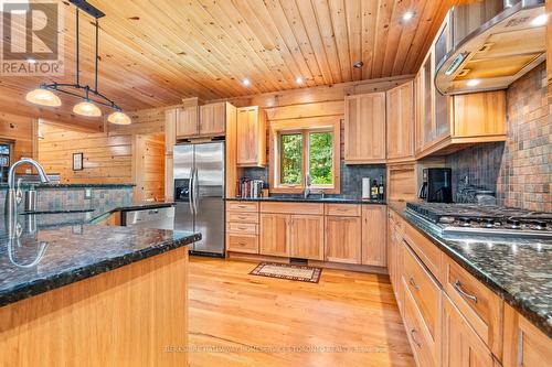 142 Paddy'S Lane, Westport, ON - Indoor Photo Showing Kitchen With Double Sink