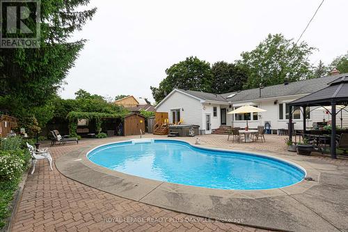 237 Tuck Drive, Burlington (Shoreacres), ON - Outdoor With In Ground Pool With Backyard