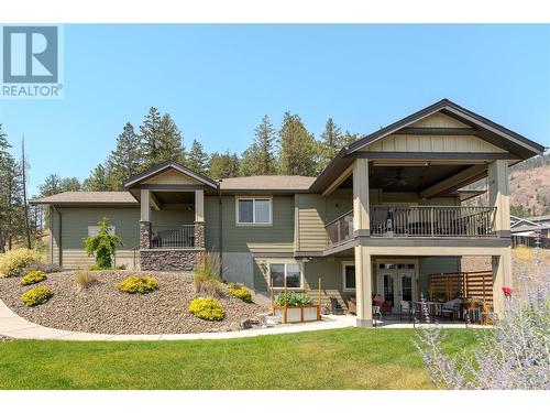 2390 Tallus Ridge Drive, West Kelowna, BC - Outdoor With Deck Patio Veranda With Facade