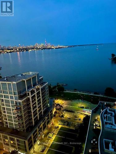 2407 - 16 Brookers Lane, Toronto (Mimico), ON - Outdoor With Body Of Water With View