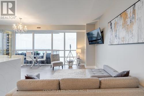 2407 - 16 Brookers Lane, Toronto (Mimico), ON - Indoor Photo Showing Living Room