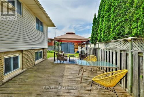 8 Wiltshire Boulevard, Welland, ON - Outdoor With Deck Patio Veranda With Exterior