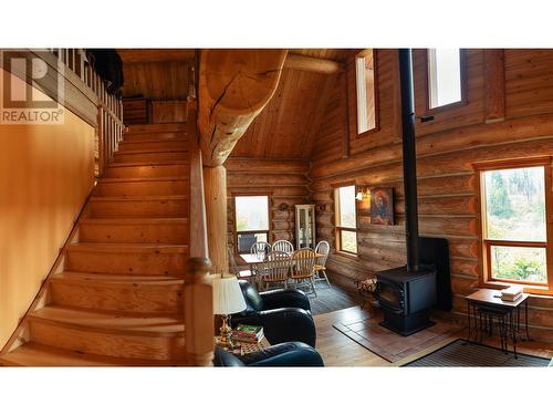 592 Bear Valley Road, Lumby, BC - Indoor With Fireplace