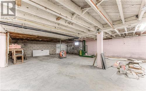 clean and dry basement - 183 Ottawa Street S, Kitchener, ON 