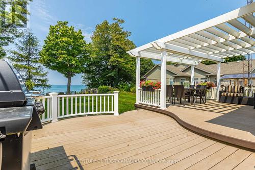 73157 Harris Avenue, Bluewater (St. Joseph), ON - Outdoor With Deck Patio Veranda With Exterior