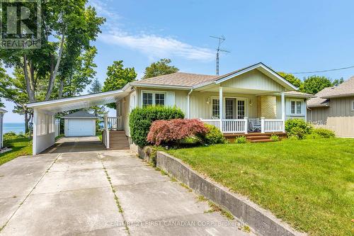 Parking for 10. - 73157 Harris Avenue, Bluewater (St. Joseph), ON - Outdoor With Deck Patio Veranda With Facade