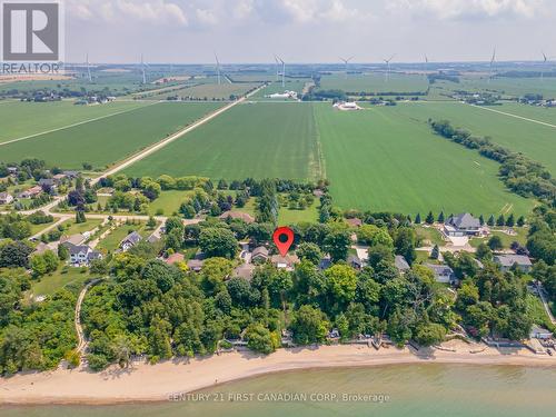 Ideally located between Grand Bend & Bayfield. - 73157 Harris Avenue, Bluewater (St. Joseph), ON - Outdoor With Body Of Water With View