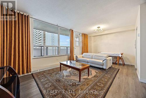 1208 - 3390 Weston Road, Toronto (Humbermede), ON - Indoor Photo Showing Living Room