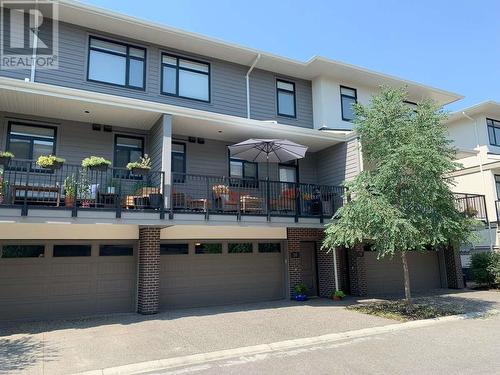 1102 Cameron Avenue Unit# 20, Kelowna, BC - Outdoor With Balcony