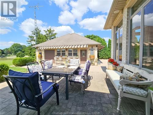 7635 River View Line, Chatham, ON - Outdoor With Deck Patio Veranda