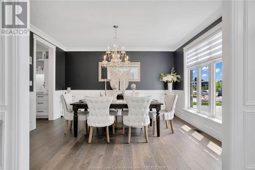 5013 Cremasco, Lasalle, ON - Indoor Photo Showing Dining Room