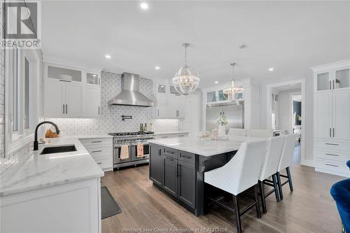 5013 Cremasco, Lasalle, ON - Indoor Photo Showing Kitchen With Upgraded Kitchen