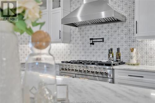 5013 Cremasco, Lasalle, ON - Indoor Photo Showing Kitchen With Upgraded Kitchen