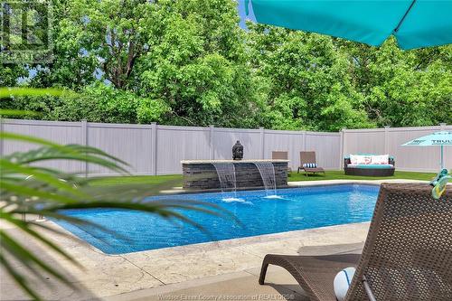 5013 Cremasco, Lasalle, ON - Outdoor With In Ground Pool With Backyard