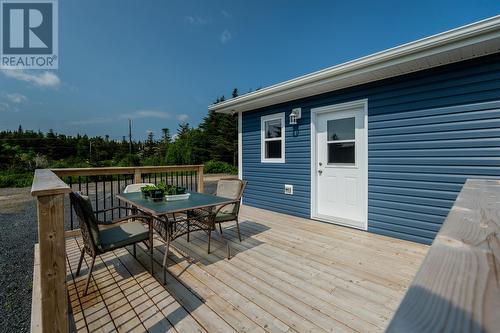 1 Cart Place, Conception Harbour, NL - Outdoor With Deck Patio Veranda With Exterior