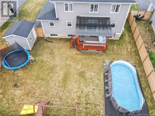 71 Satara Drive, Moncton, NB - Outdoor With Above Ground Pool