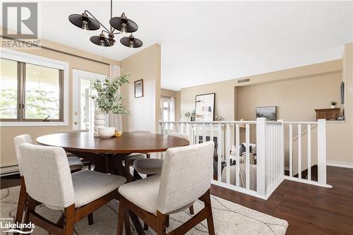 311 Grandview Hilltop Drive Unit# 3, Huntsville, ON - Indoor Photo Showing Dining Room