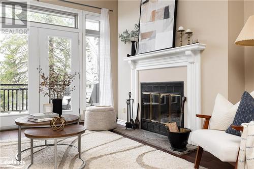 311 Grandview Hilltop Drive Unit# 3, Huntsville, ON - Indoor Photo Showing Other Room With Fireplace