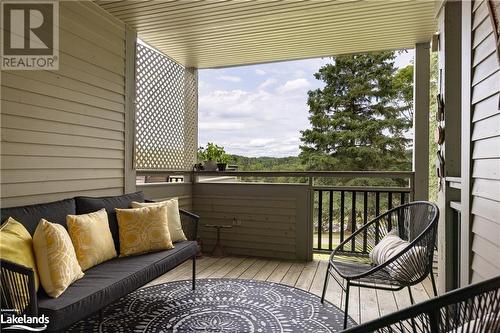 311 Grandview Hilltop Drive Unit# 3, Huntsville, ON - Outdoor With Deck Patio Veranda With Exterior