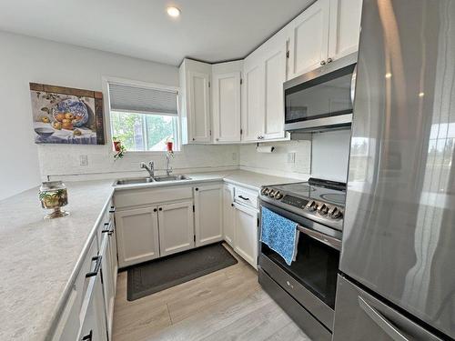 152 Hudson Street, Nipigon, ON - Indoor Photo Showing Kitchen With Double Sink