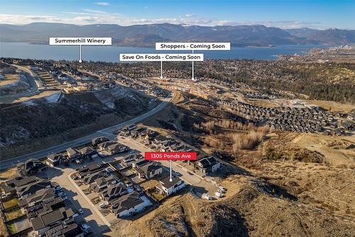 1305 Ponds Avenue, Kelowna, BC - Outdoor With Body Of Water With View