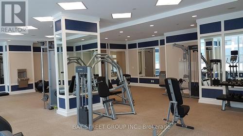 3001 - 15 Water Walk Drive, Markham (Unionville), ON - Indoor Photo Showing Gym Room