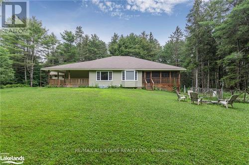 557 South Mary Lake Road, Huntsville, ON - Outdoor With Deck Patio Veranda