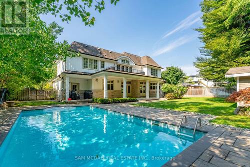 738 Balboa Drive, Mississauga, ON - Outdoor With In Ground Pool With Deck Patio Veranda With Backyard