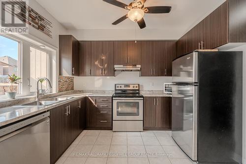 105 Pearcey Crescent, Barrie (West Bayfield), ON - Indoor Photo Showing Kitchen With Double Sink