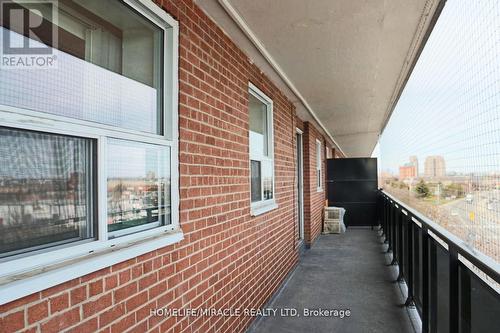 608 - 3533 Derry Road E, Mississauga (Malton), ON - Outdoor With Balcony With Exterior