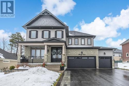 41 Landscape Drive, Oro-Medonte, ON - Outdoor With Deck Patio Veranda With Facade