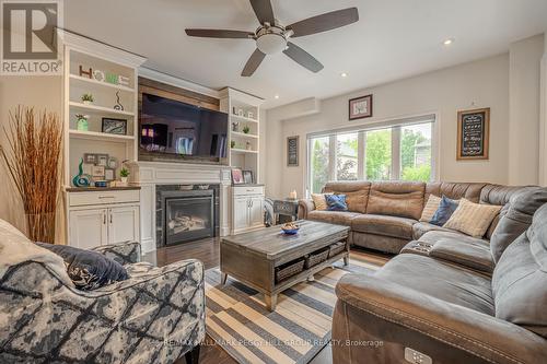 41 Landscape Drive, Oro-Medonte, ON - Indoor Photo Showing Living Room With Fireplace