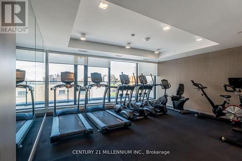 710 - 215 Queen Street W, Toronto (Waterfront Communities), ON - Indoor Photo Showing Gym Room