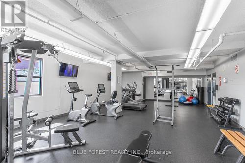 1801 - 389 Dundas Street, London, ON - Indoor Photo Showing Gym Room