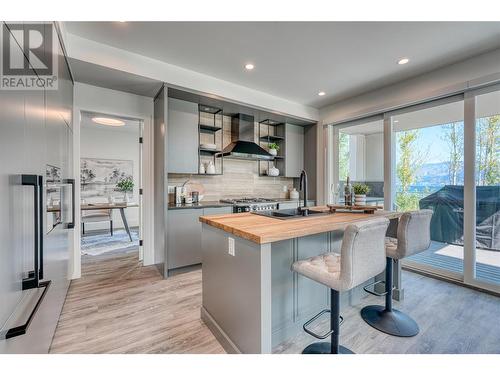 3190 Landry Crescent, Summerland, BC - Indoor Photo Showing Kitchen With Double Sink