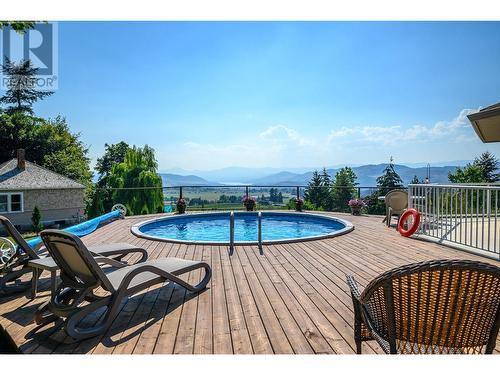 5115 Hartnell Road, Vernon, BC - Outdoor With In Ground Pool With Deck Patio Veranda