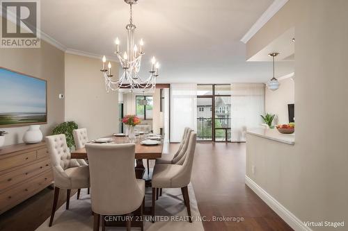 301 - 1818 Cherryhill Road, Peterborough (Monaghan), ON - Indoor Photo Showing Dining Room