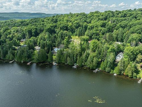 Aerial photo - 376 Ch. Birchwood, Saint-Sauveur, QC - Outdoor With Body Of Water