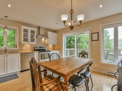 Dining room - 376 Ch. Birchwood, Saint-Sauveur, QC - Indoor Photo Showing Dining Room