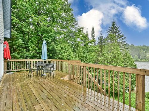 Patio - 376 Ch. Birchwood, Saint-Sauveur, QC - Outdoor With Deck Patio Veranda