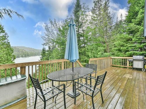 Patio - 376 Ch. Birchwood, Saint-Sauveur, QC - Outdoor With Deck Patio Veranda