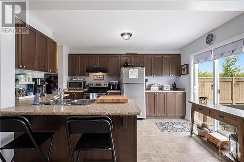 162 Soleil Avenue, Ottawa, ON - Indoor Photo Showing Kitchen With Double Sink