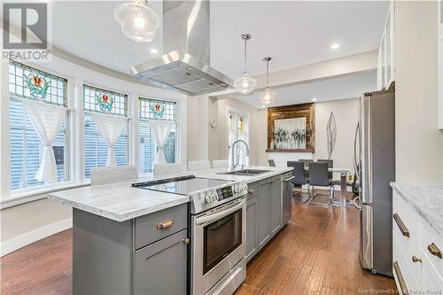 128 Church Street, Moncton, NB - Indoor Photo Showing Kitchen With Upgraded Kitchen