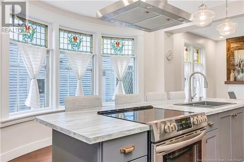 128 Church Street, Moncton, NB - Indoor Photo Showing Kitchen With Upgraded Kitchen