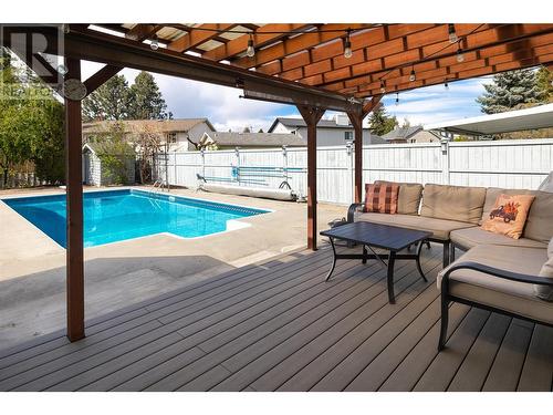 4452 Lakeshore Road, Kelowna, BC - Outdoor With In Ground Pool With Deck Patio Veranda