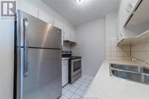 6591 Thornberry Crescent Unit# 365, Windsor, ON - Indoor Photo Showing Kitchen With Double Sink