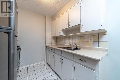 6591 Thornberry Crescent Unit# 365, Windsor, ON - Indoor Photo Showing Kitchen With Double Sink