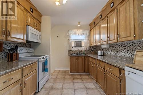 4 Fairview Drive, Salisbury, NB - Indoor Photo Showing Kitchen With Double Sink